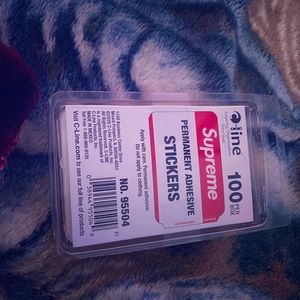 Name tag stickers